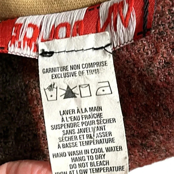 VTG VIN Rouge,plaid coat,S/M boho,cottagecore,cabincore,preppy, Pheobie vibe - Picture 10 of 15